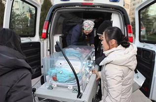 吉水县妇婴监护型护送